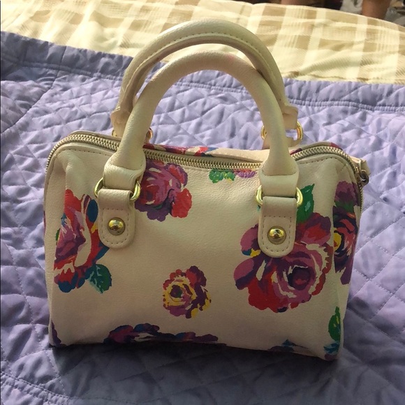 Betsey Johnson Mini Satchel Floral Crossbody - Picture 3 of 7